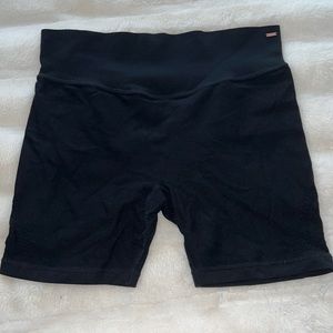 Pink VS biker shorts